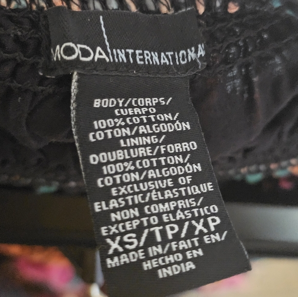 Moda International Floral Tub Top Dress with Pink and Orange Hues - Picture 2 of 8